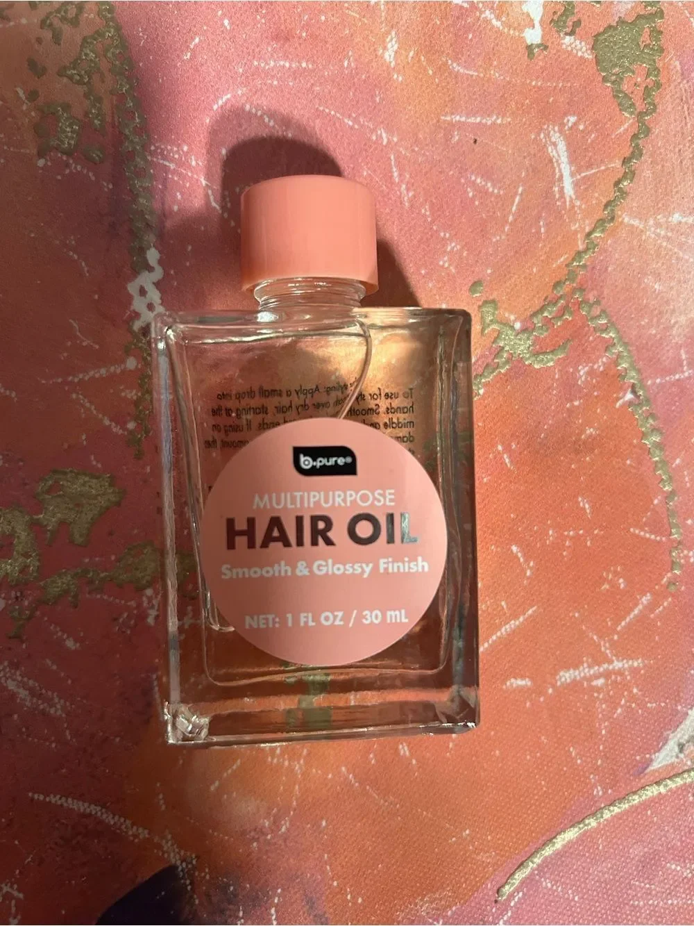 🛍️Multipurpose Hair Oil - Pink | Smooth & Glossy Finish